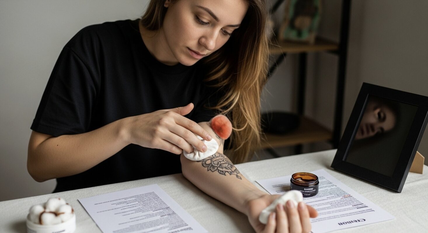 riziko při prvním tetování