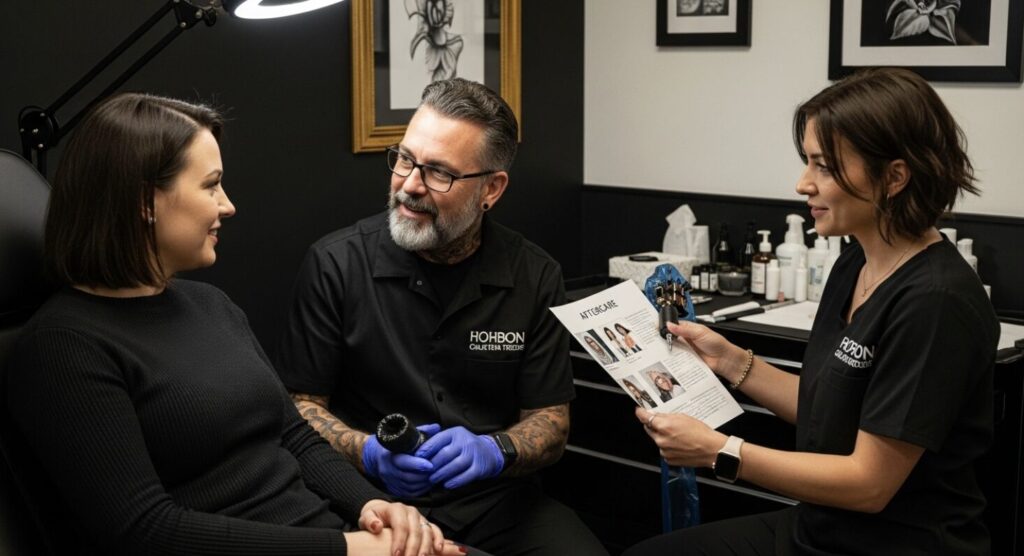 metody pro komfortní tetování
