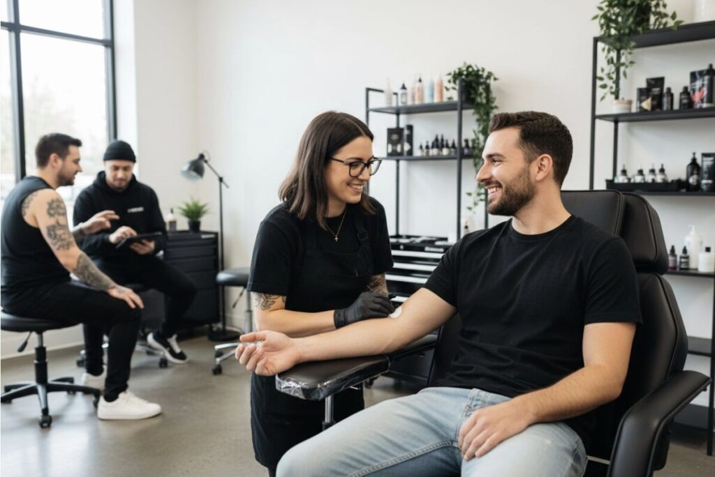 trvanlivost anestezie při tetování