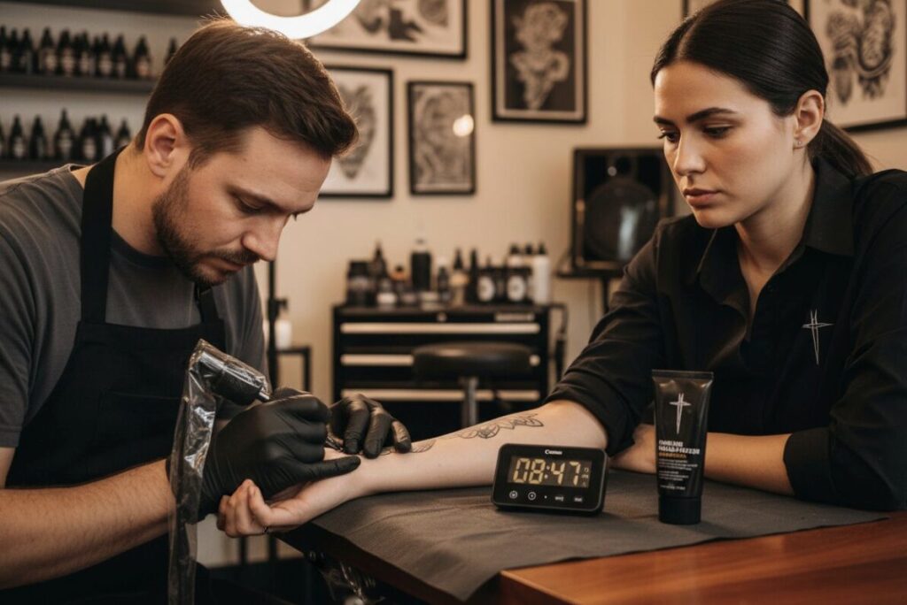 trvanlivost anestezie při tetování