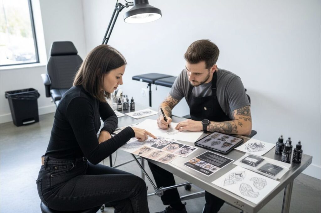 návod na tetování bez stresu