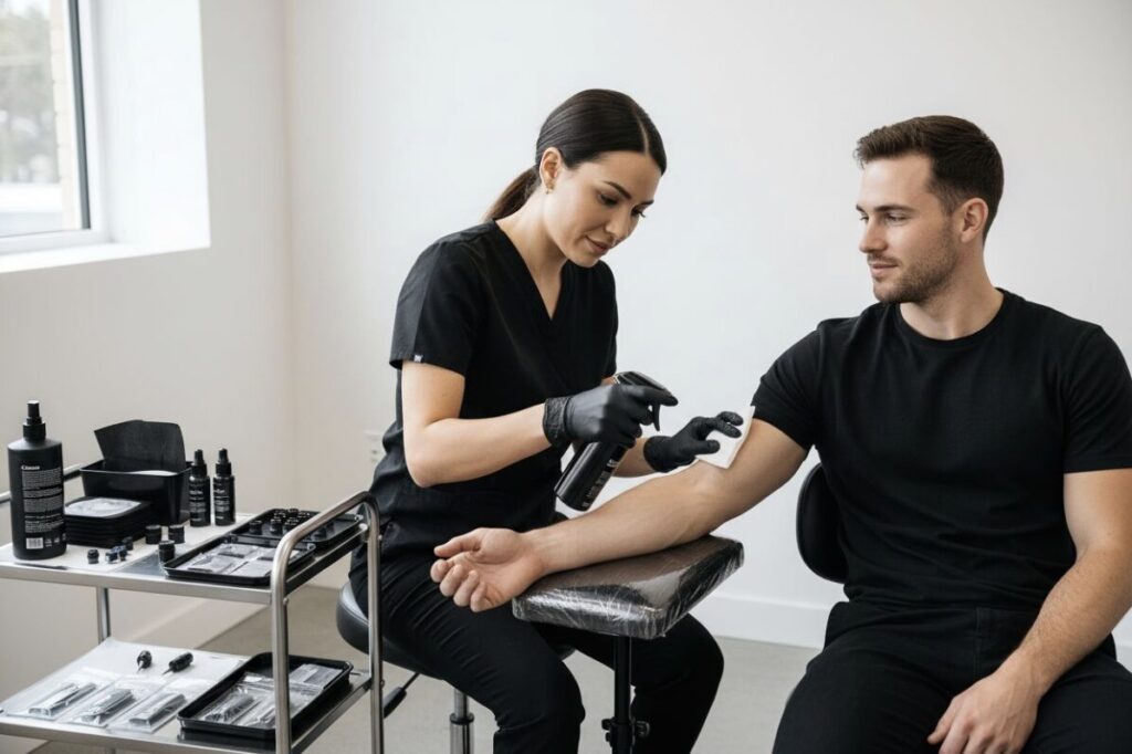 biztonságos tetoválás