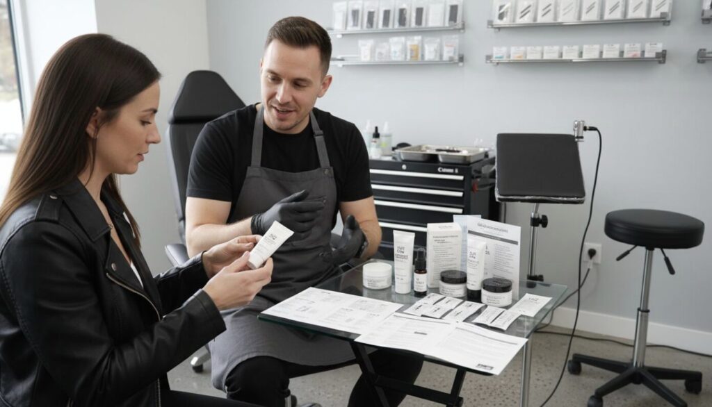 použití anestetického krému na tetování