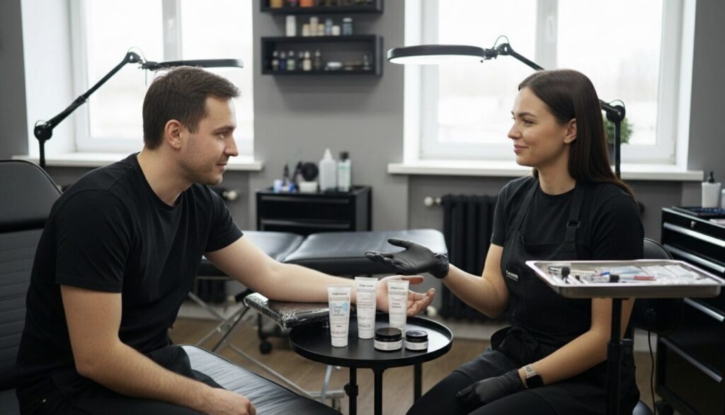 ako pripraviť klienta na bezbolestné tetovanie