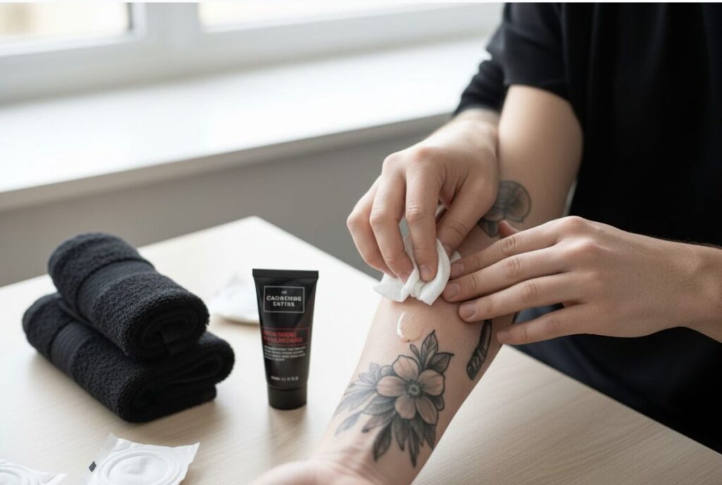 Kroky pro bezpečné tetování