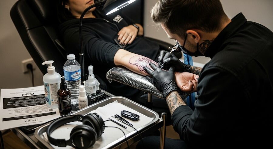 naplánovat tetování bez bolesti