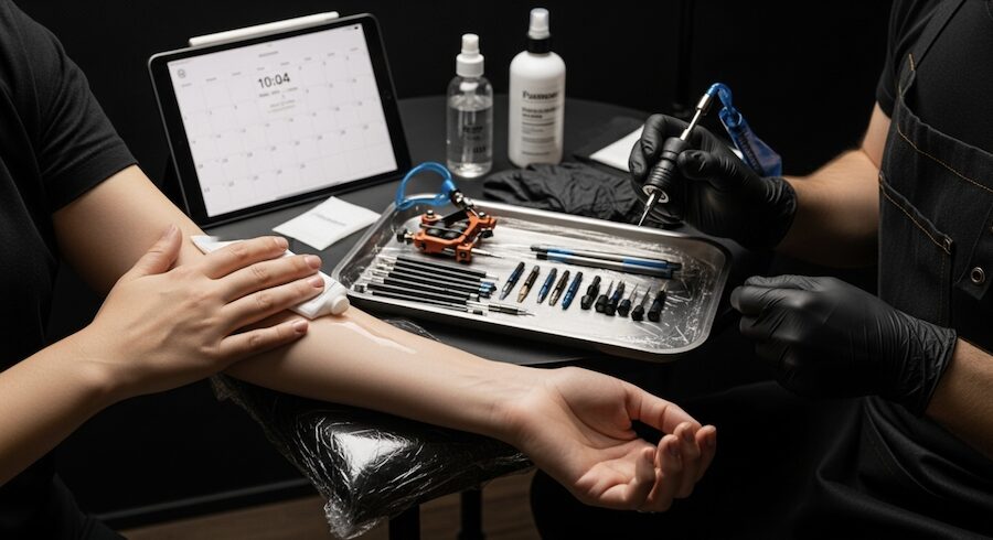 lze se vyhnout bolesti při tetování