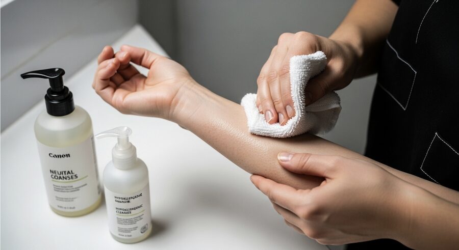 návod krém na tetování